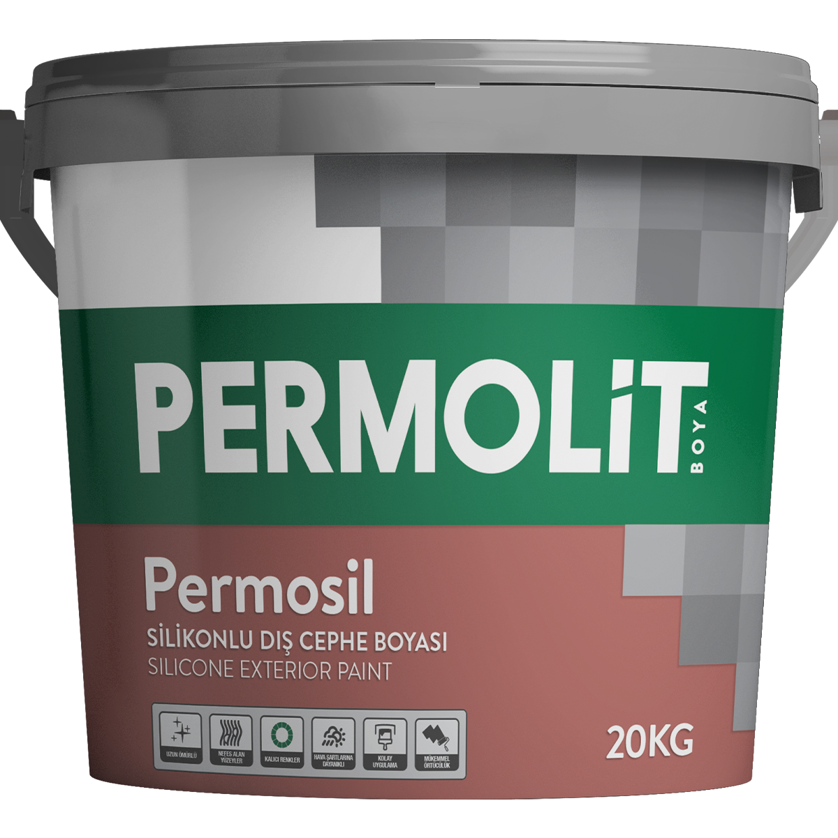 Permosil Silikonlu Dış Cephe Boyası